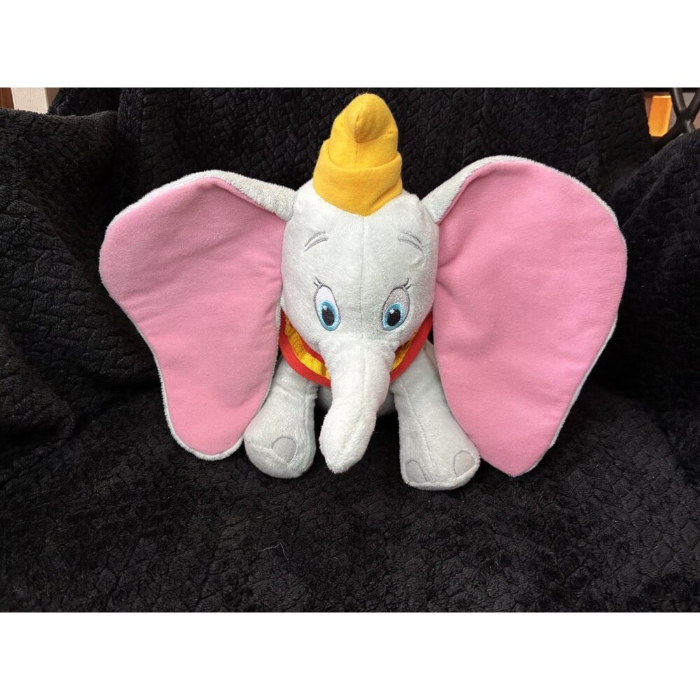 NWOT Kohls Cares Disney 12" Dumbo Flying Elephant Gray Plush Stuffed Animal